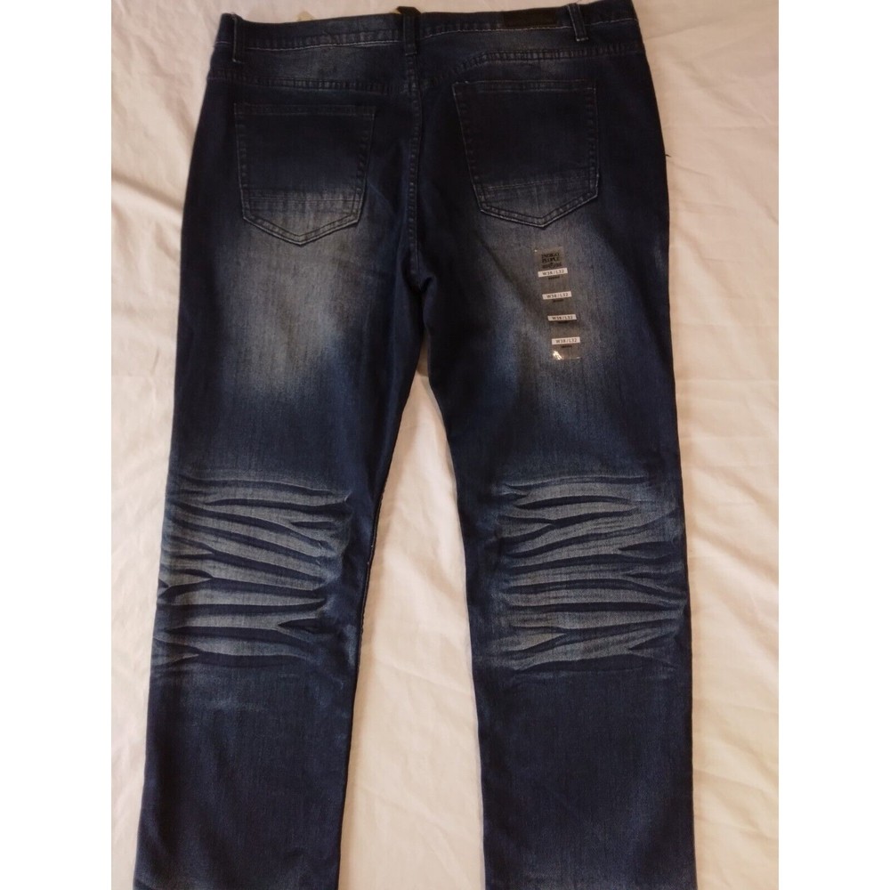 Indigo People Dexter Skinny Stretch Denim Jeans Pants Mens Size 38 x 32 - Picture 9 of 11